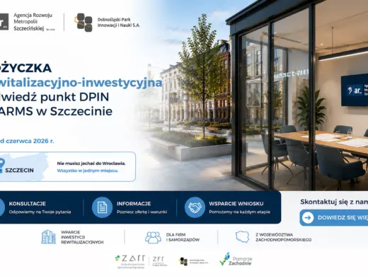 Do 3 mln zł na inwestycje rewitalizacyjne: współpraca ARMS i Dolnośląskiego Parku Innowacji i Nauki