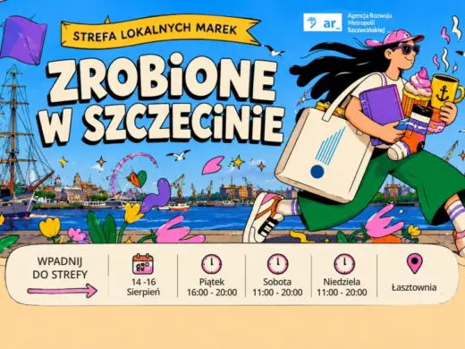 Kawałek Szczecina tuż obok żaglowców: Strefa Zrobione w Szczecinie na Żaglach 2026